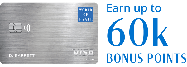 Earn up to 60k BONUS POINTS