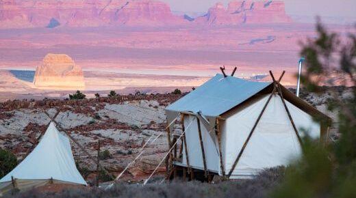 Under Canvas Lake Powell - Grand Staircase